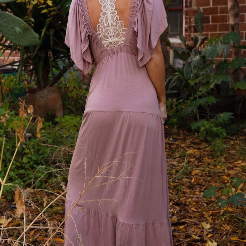 Maxi dress mauve Three Bird Nest